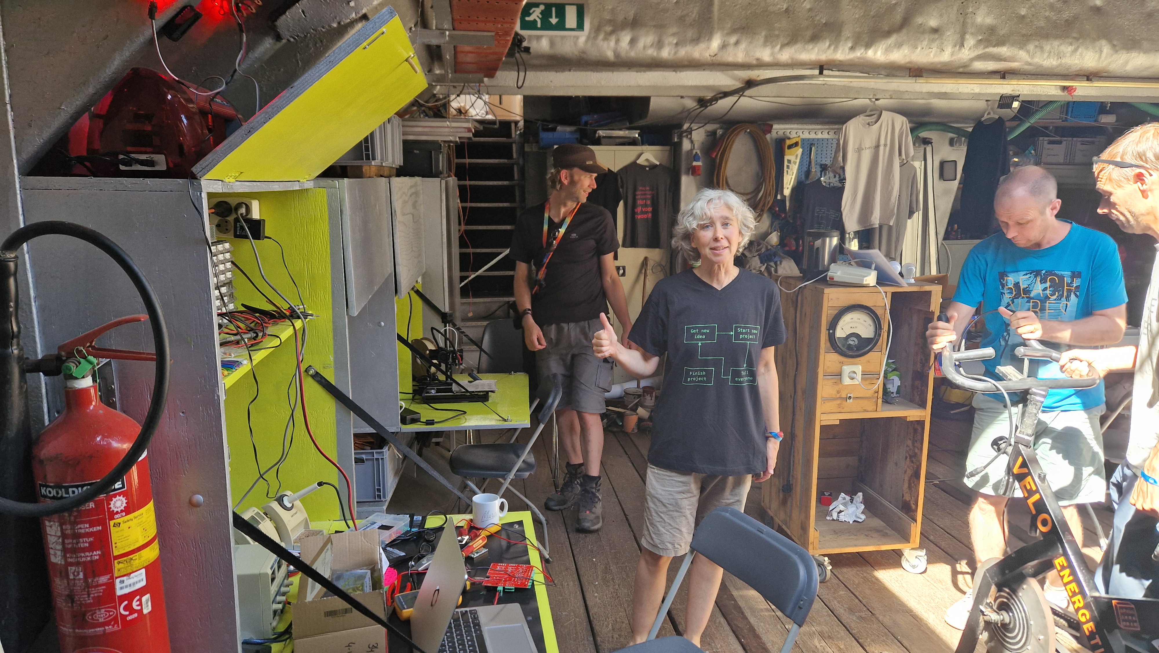 last minutes of the Fablab for today at 1400 its going to be the awesome knopjes museum Tomorrow morning more fablab